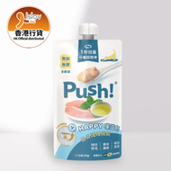 Push! 噗滋包 貓咪機能主食肉泥110g 雞肉+雞湯 開胃護理