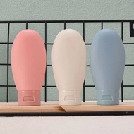 Refil Botol Sabun Shampoo Mandi / Botol Sabun Lotion Travel Traveling Soft Silikon / Botol Make up