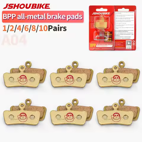 JSHOUBIKE BPP All-metal Bicycle brake pads for SRAM G2 Guide Ultimate,RSC,RS,R Avid X0 Trail Elixir 