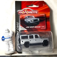 Majorette LANDROVER 110 Matte Silver Off-Road Vehicle Jeep Gclass For Reference