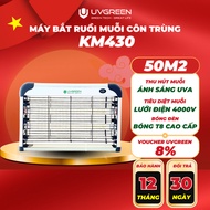 [UVG] UVGREEN KM4XX Smart Mosquito, Fly and Insect Catcher – Capacity 20-40W, Effective Up to 80m2
