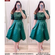 6593 / 6594 DRESS SATIN MIX TILE EMBROIDERY 3XL Q21362