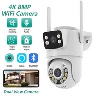 BELIA 4K 8MP Lens Dl Screens PTZ Wifi AI Human Detection Wireless Outdoor CCTV Security IP Camera IC