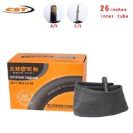 889 cst bicycle tires 26*1.25 1.5 1.75 1.9 2.125 26X1 3/8 Camera Schrader Presta valve 26 inch quU