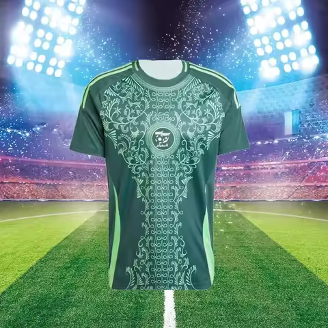 New 2025 Algeria Football Kit Fans 3D Printed T-Shirt Oversized Unisex Children's Clothing Top Footb