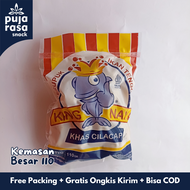 PREMIUM KERUPUK KRUPUK IKAN TENGGIRI CEMILAN KHAS CILACAP 110 GRAM