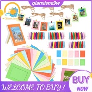 105Pcs 6 Inch Colorful Paper Photo Frames Set Album for Wall Decor for 4 X 6Inch Photo, Hanging Phot
