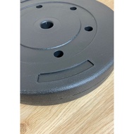 POTENCE PLT10 plate barbell dumbbell 10kg diameter 35cm - PVC barbell plate plastic PVC dumbbell pla