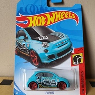 HOTWHEELS FIAT 500 BLUEOriginal