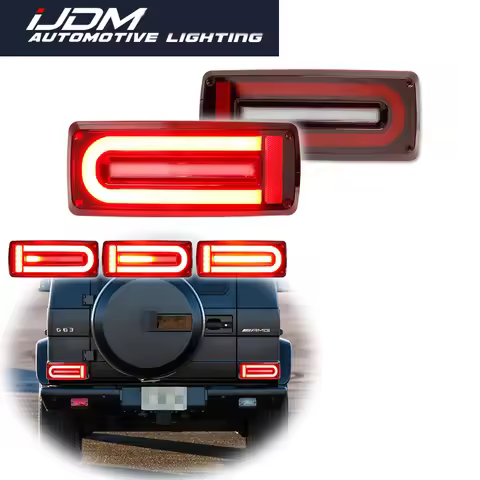 For Mercedes Benz G-Class Wagon W463 G500 G550 G55 G63 G65 AMG 1999-2018 Car LED Rear Tail/Brake Lig