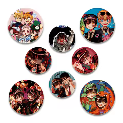 Hanako/Nene Yashiro/Kou Minamoto/Aoi Akane/Sakura Nanamine Anime Character Badges Tinplate Brooch fo