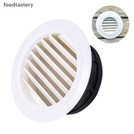 FTY  Exterior Wall Air Vent Grille Plastic Round Air Exhaust Vent Grille Ducting FTY