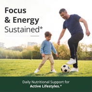 Men's Daily Multivitamin & Mineral Supplement Contains Vitamin A, C, E, D, B1, B2, B3, B5, B6, B12, 