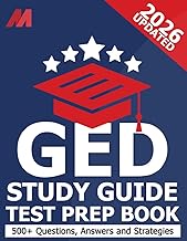 GED Study Guide - GED Test Prep Book - GED Practice Book - 500+ Test Questions GED for All Subject