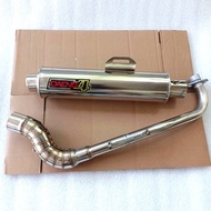 Exzos Open Spec POWER pipe exhaust standard CKD Ex5 kriss srl sym Lc135 Y15/Y15zr Dream Legend Daeng