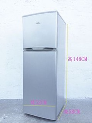 95% NEW 雙門 148CM高 HISENSE 雪櫃 冰箱 (( 二手電器 ))