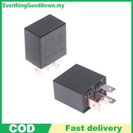 Ed DC 12V 40A SPDT Automotive Relay 1NO 1NC 4 Pin 40 Amp for Car Security Alarm System Ever