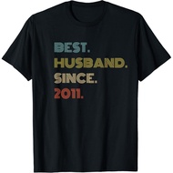 Mens Best Husband Since 2011 Gift T-Shirt