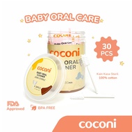 COCONI Baby Oral Cleaner Gauze Stick | Sterile Gauze Cloth | BABY MOUTH CLEANER