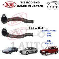 (MADE IN JAPAN) 555 TIE ROD END HONDA CIVIC SR4 EG EG2 EG5 EG8 EH EH3 EH5 CIVIC SO4 EJ EJ6 EJ7 EJ8 E