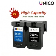 Compatible Canon PG-760XL CL-761XL Ink Cartridge For Canon PIXMA TS5370 TS5370a Canon PixuAa TS5380 