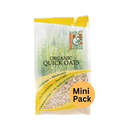 Radiant Organic Quick Oats [Mini Pack] 250G (PROMOTION MAY EXP SEP 2025) 3 PACK for RM 12.00