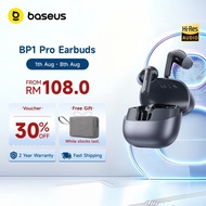 【Free Gift】Baseus BP1 Pro ANC Wireless Earphone -50dB Noise Reducton Hi-Res Bluetooth 6.0 IPX55 Wate