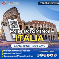 eSIM Italia 3/5/10/20 GB Data | 15/30 Hari | eSIM Roaming | eSIM Travel Italy