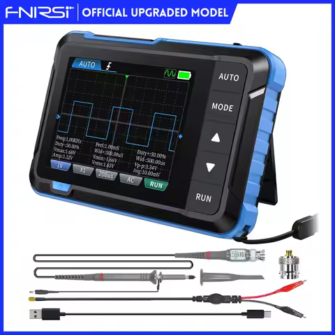 FNIRSI DSO153 Digital Portable Oscilloscope Signal Generator 2in1 1MHz Bandwidth 5MSa/s Sampling Rat
