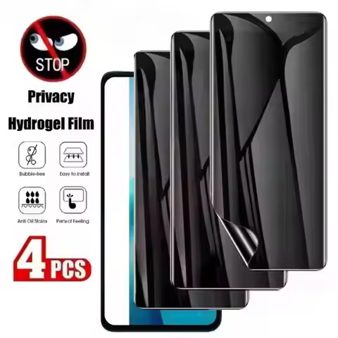 4PCS Privacy Hydrogel Film For Xiaomi POCO X8 X7 X6 X5 X4 GT M7 Pro Screen Protector For F8UItra F7P