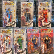 Street Fighter Neca CHUN LI RYU Ken Guile Akuma Articulated PVC Action Figure Collectible Model Toys