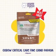Oxbow Critical Care Herbivore Fine Grind Papaya 100g