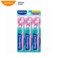 Systema Essential Clean Toothbrushes - Compact 3s