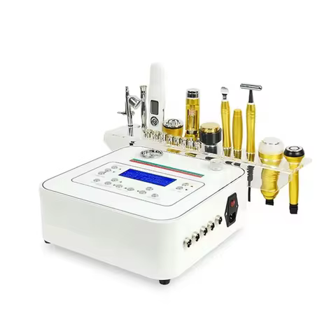 11 in 1 Machine Oxygen Spray Gun Deep Hydration Ultrasonic Skin Scrubber Multifunctional Skin Cleans
