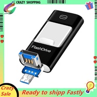 USB Stick for Phone Flash Drive for Phone  Memory Stick Flash Drive 128G for Phone/Pad/Android/Compu
