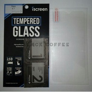 Tempered glass oppo A7 tempered glass iScreen clear