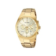 Citizen Quartz Men's Watch Stainless Steel Classic Gold Tone (Model: AN8172-53P)