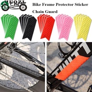 CHLIZ 5pcs Bike Frame Protector Waterproof Cycling Care MTB Chainstay Protector BIKE Protective Stickers