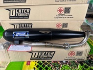 ท่อผ่าหมกDEXTER TSUKIGI 110i 125วาฬ led ดรีมคัพ