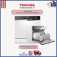 TOSHIBA TABLE TOP DW-08T1(S) DISHWASHER Hygiene Matters - Sliver - 2 Ticks