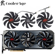 For PowerColor RX 6800 6800XT Red Dragon 6700XT 6900XT Red Devil 95MM 85MM FD8015U12D Graphics Card 