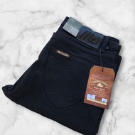 Mc Jeans กางเกงยีนส์ กระบอกใหญ่ สี Black (กระดุม)