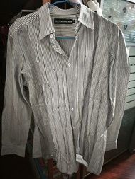 Issey Miyake Men 條紋襯衫 made in Japan