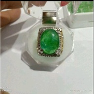 Cincin Batu Zamrud Asli