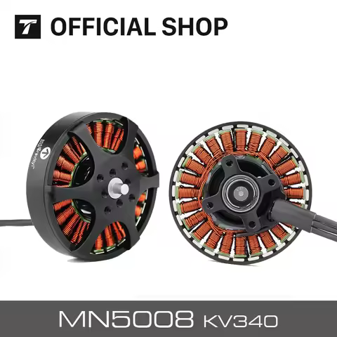 T-motor MN5008 KV170 KV340 KV400 6-12S Antigravity light efficient Motor heavy lift 4kg thrust brush