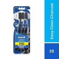 Oral-B Easy Clean Charcoal Toothbrush (3 Counts)