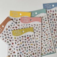 Japanese Mind Wave mini Poko Time PET Sticker