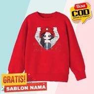 BabyMonster Ahyeon Kids Sweater Boys & Girls Sweater Jacket/ Custom Name BabyMonster Ahyeon
