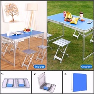 Multipurpose Folding Table for Sale 63*63*7cm Square Table Flip Round Legs Camping Outdoor Round Leg
