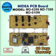Midea MD-6288  MD-7388 MD-610W Washing Machine Dryer PCB Board